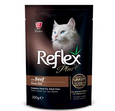 Reflex Plus Pouch Adult Cat  - Пауч за израснали котки